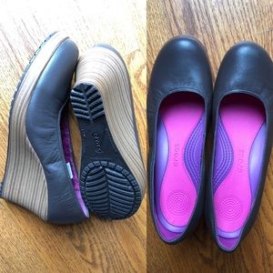 Crocs 'Comfortable' Classic Closed Toe Wedge